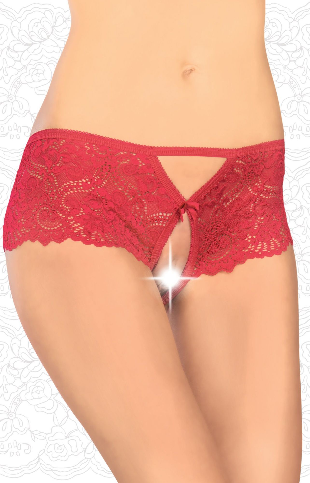 Трусики с доступом Erolanta Julia, черные, 54-56 УТ-00004522XXXL/4XL - Erolanta - Трусики с доступом - Купить