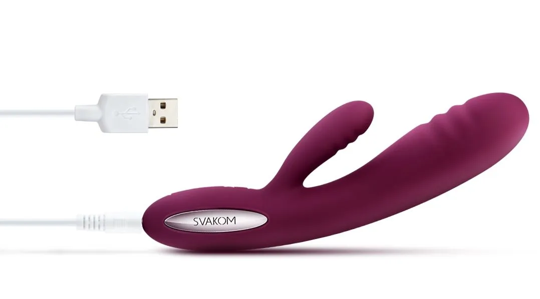 вибратор двойной svakom adonis, фиолетовый в СПб