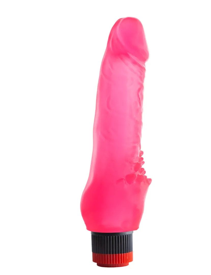 вибратор гелевый розовый 220900ru в СПб