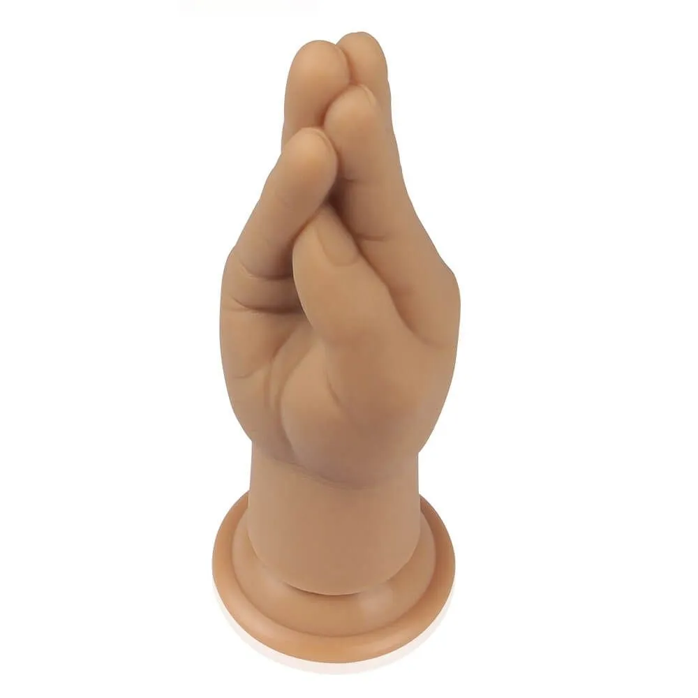 рука для фистинга lovetoy lovetoy silicone nature hand, телесная в СПб