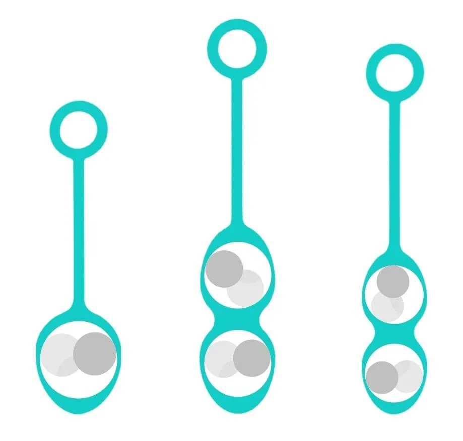 вагинальные шарики svakom nova ball, зеленые в СПб