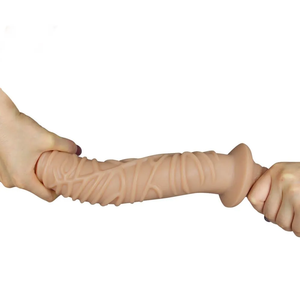 фаллоимитатор двойной lovetoy дамоклов меч, телесный в СПб