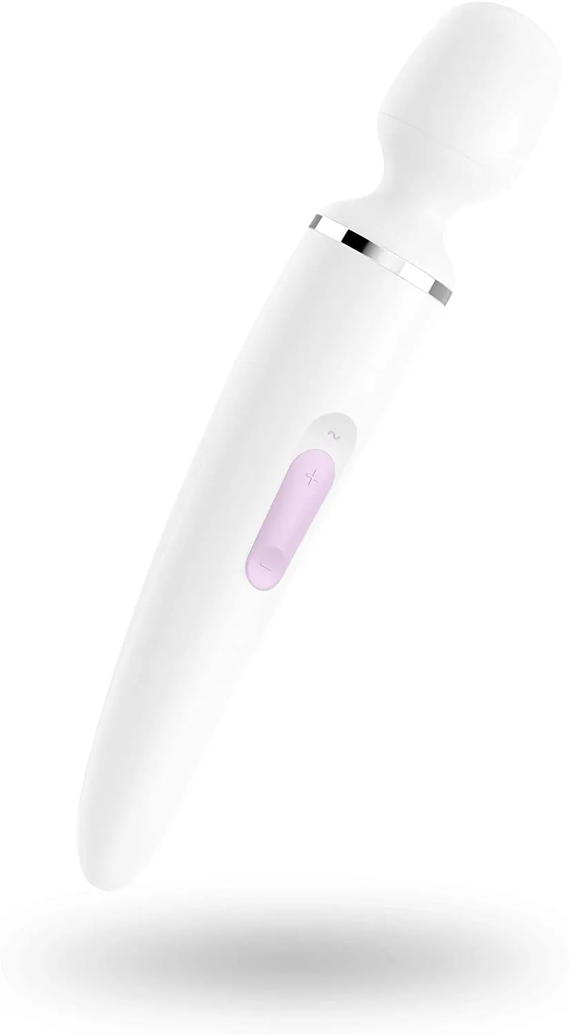 вибромассажер satisfyer wand-er woman (white/chrome) 001227sa в СПб