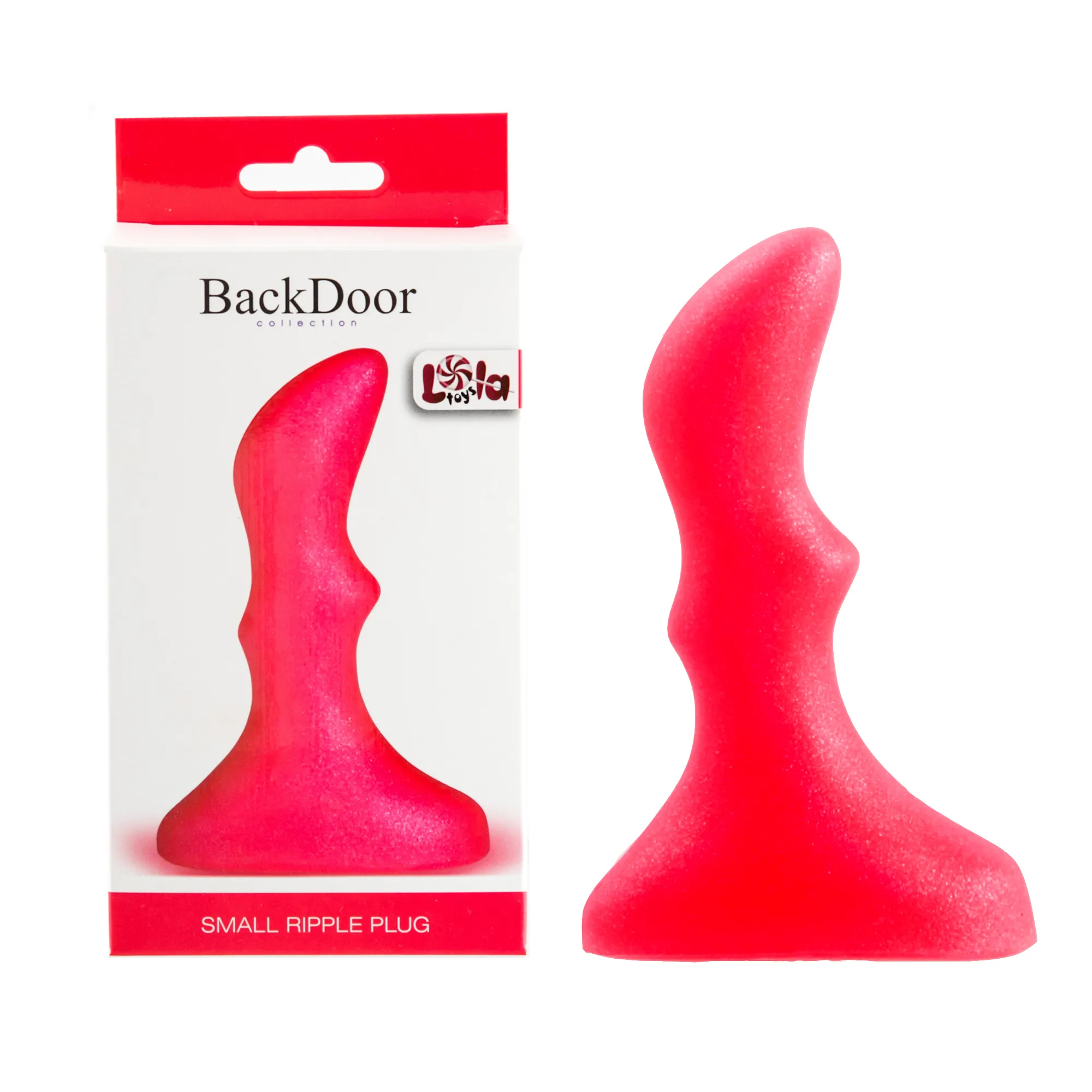 анальный стимулятор small ripple plug pink 510184lola в СПб