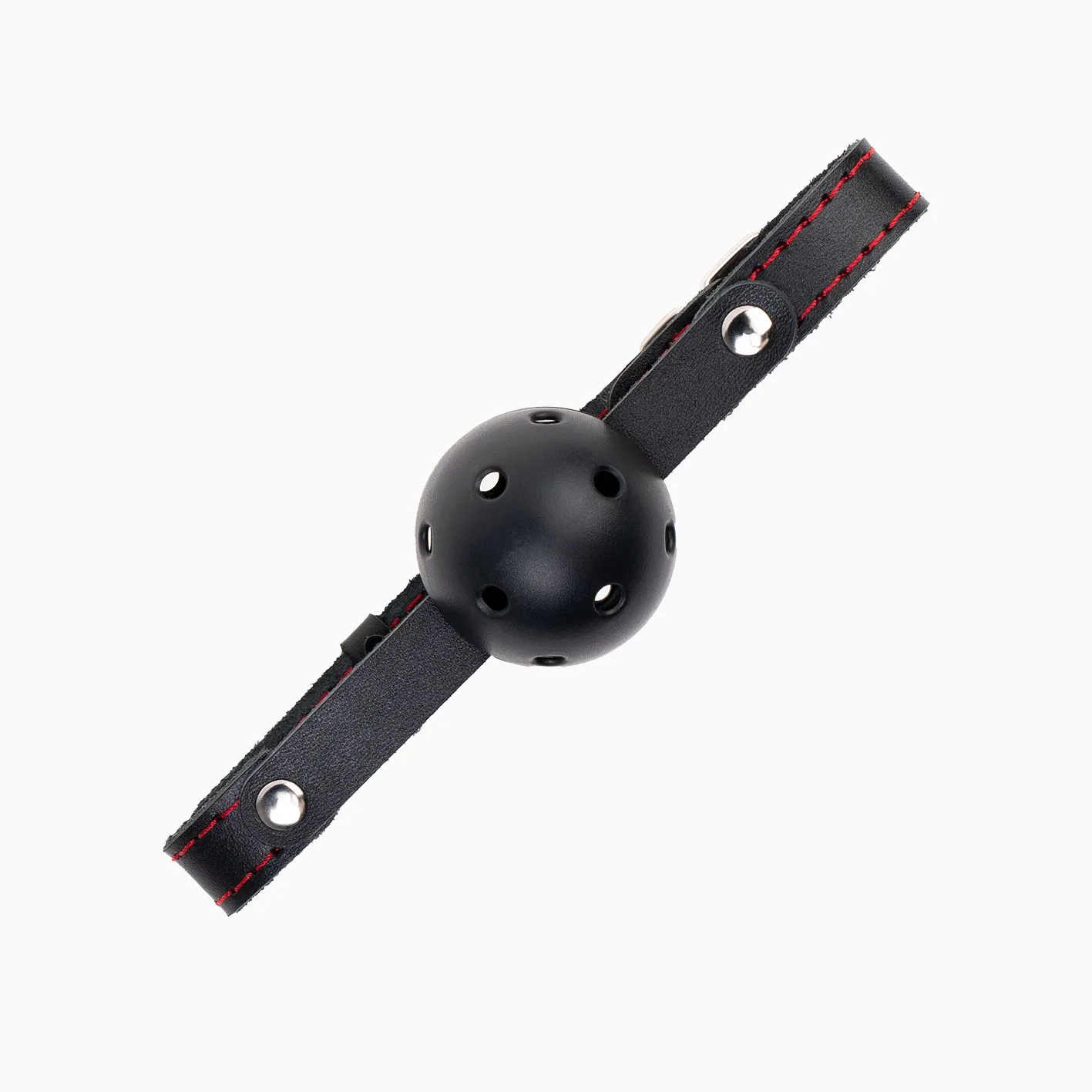 кляп pink rabbit с черным шариком (красная строчка) в СПб