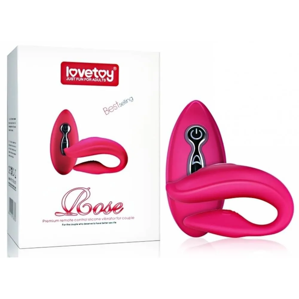 вибратор для пар lovetoy rose, розовый в СПб