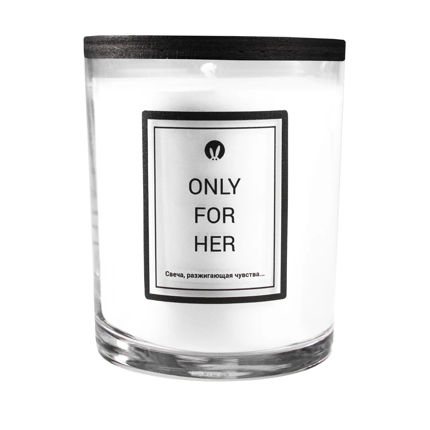 свеча pink rabbit в стакане only for her в СПб