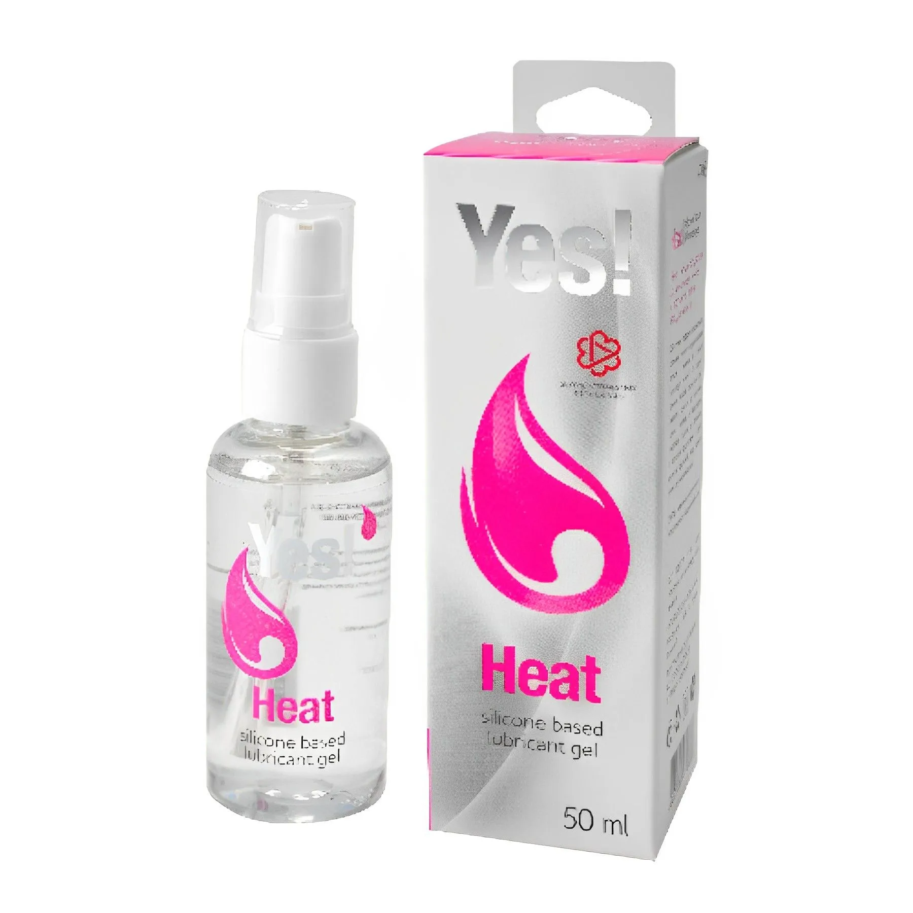гель-смазка на сликоновой основе yes heat возбуждающий, 50 мл в СПб
