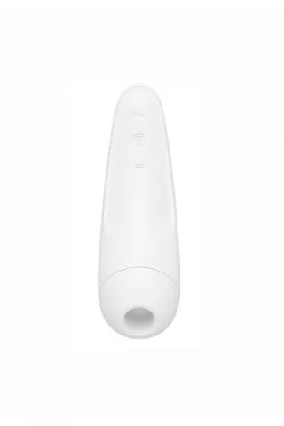 вакуумный массажер с вибрацией satisfyer curvy 2 plus white 001876sa в СПб