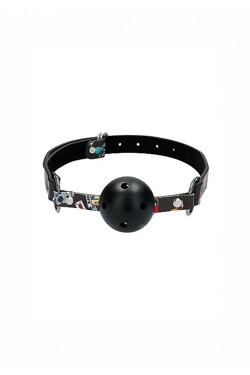 кляп breatheable ball gag old school tattoo style в СПб