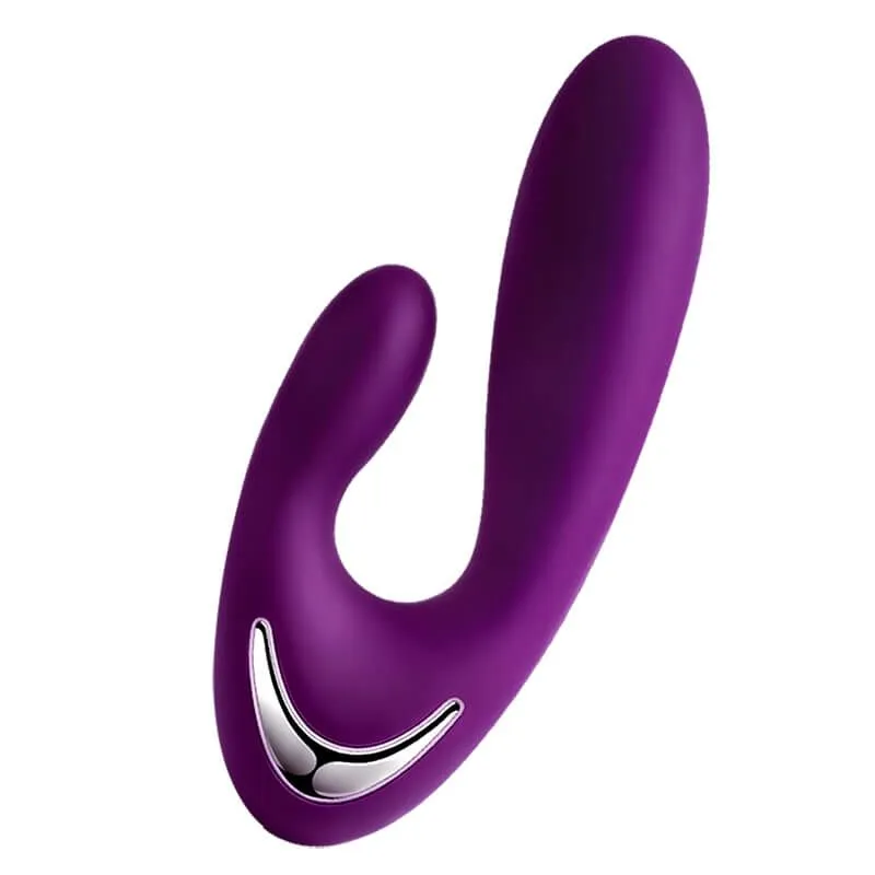 универсальный массажер двойной svakom vesper, фиолетовый в СПб