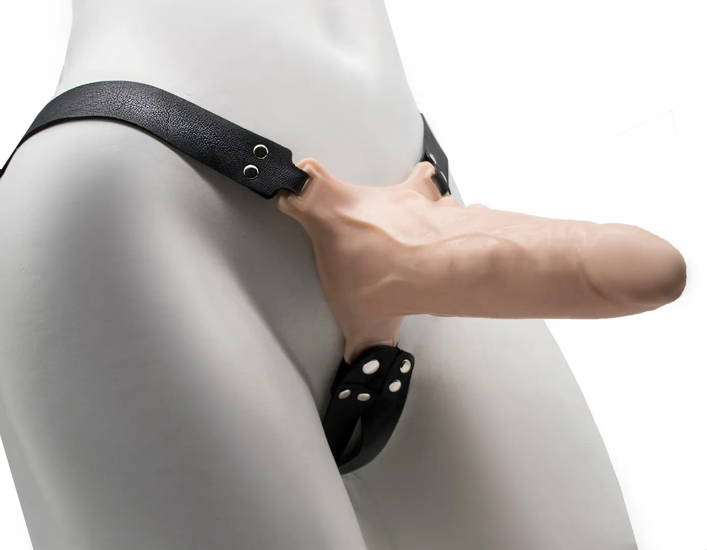 фаллоимитатор поясной пустотелый с бандажом 7403/3ru в СПб