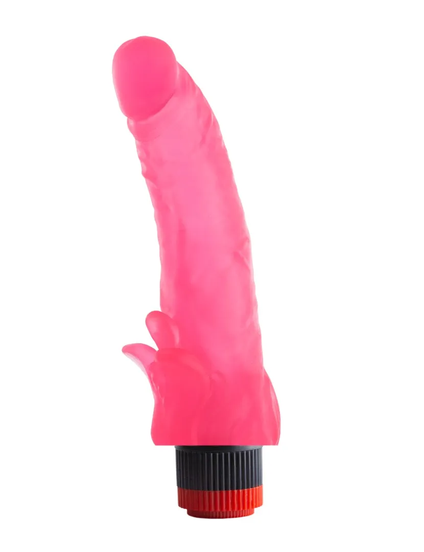 Вибратор гелевый розовый 220200ru
