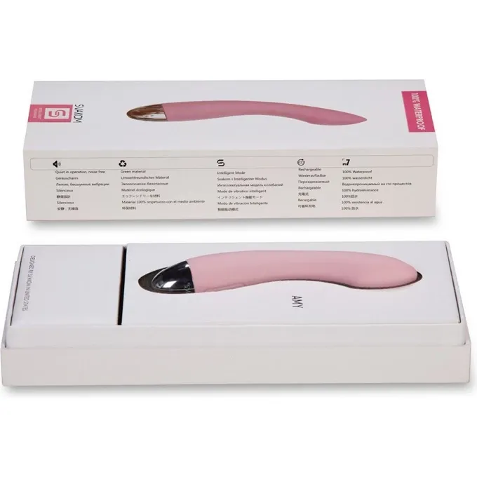 вибромассажёр svakom amy бледно-розовый  в СПб