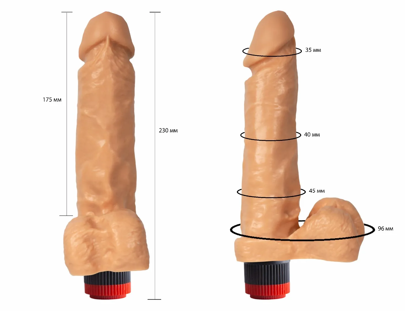 вибратор гелевый 111500ru в СПб