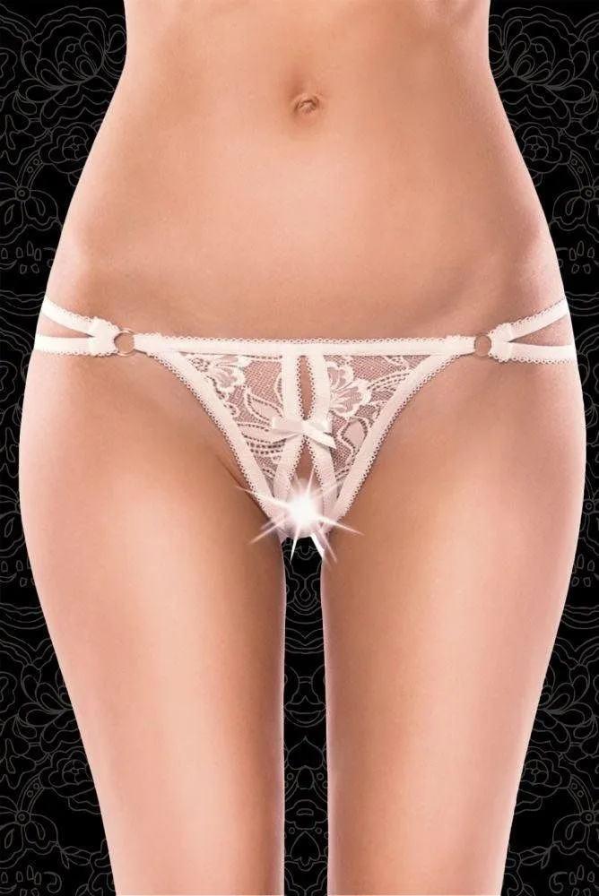 Эротическое стринги контактные flirton 2680 белые в СПб
