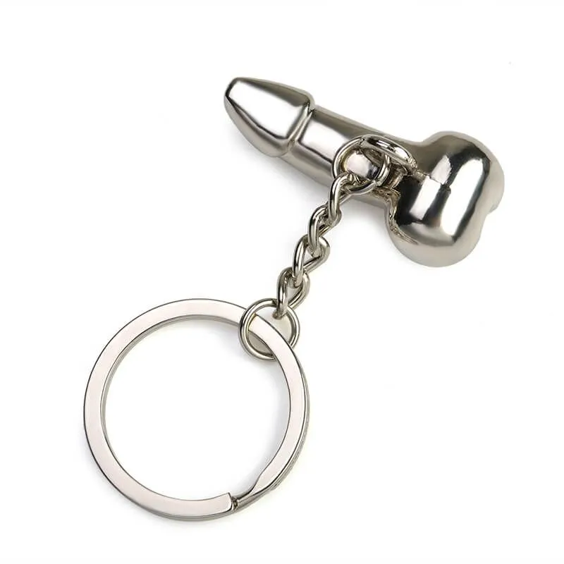 брелок pinkrabbit фаллос, серебристый в СПб