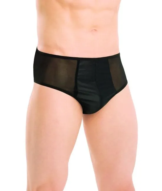 Эротическое трусы мужские со шнуровкой flirton 2921 черные в СПб
