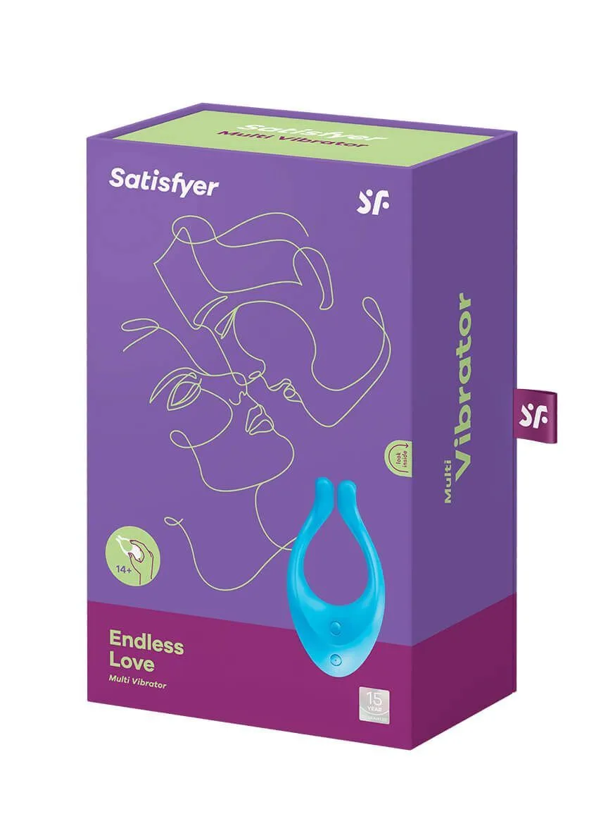 cтимулятор satisfyer endless love, голубой в СПб
