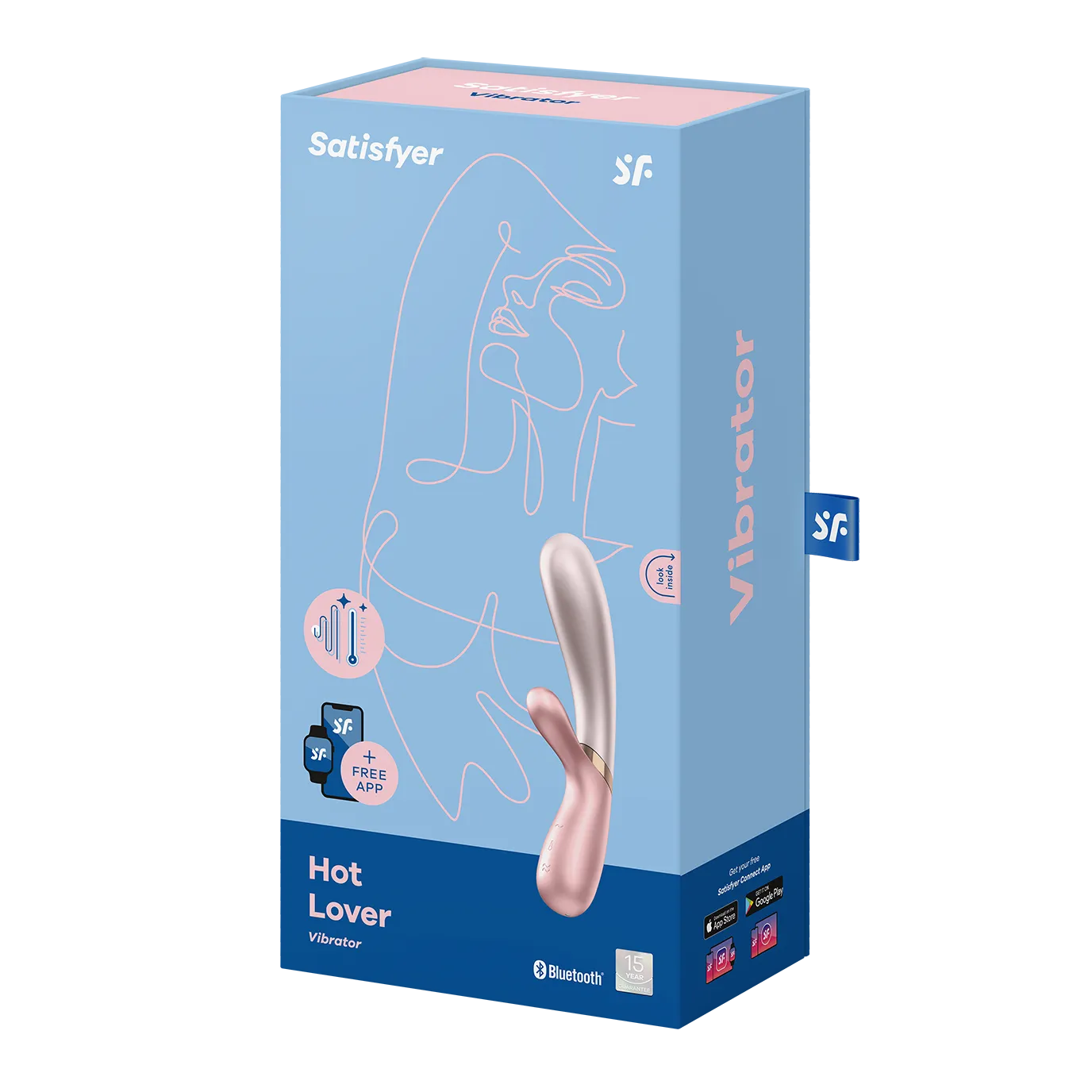 вибратор satisfyer hot lover connect app pink 002538sa в СПб