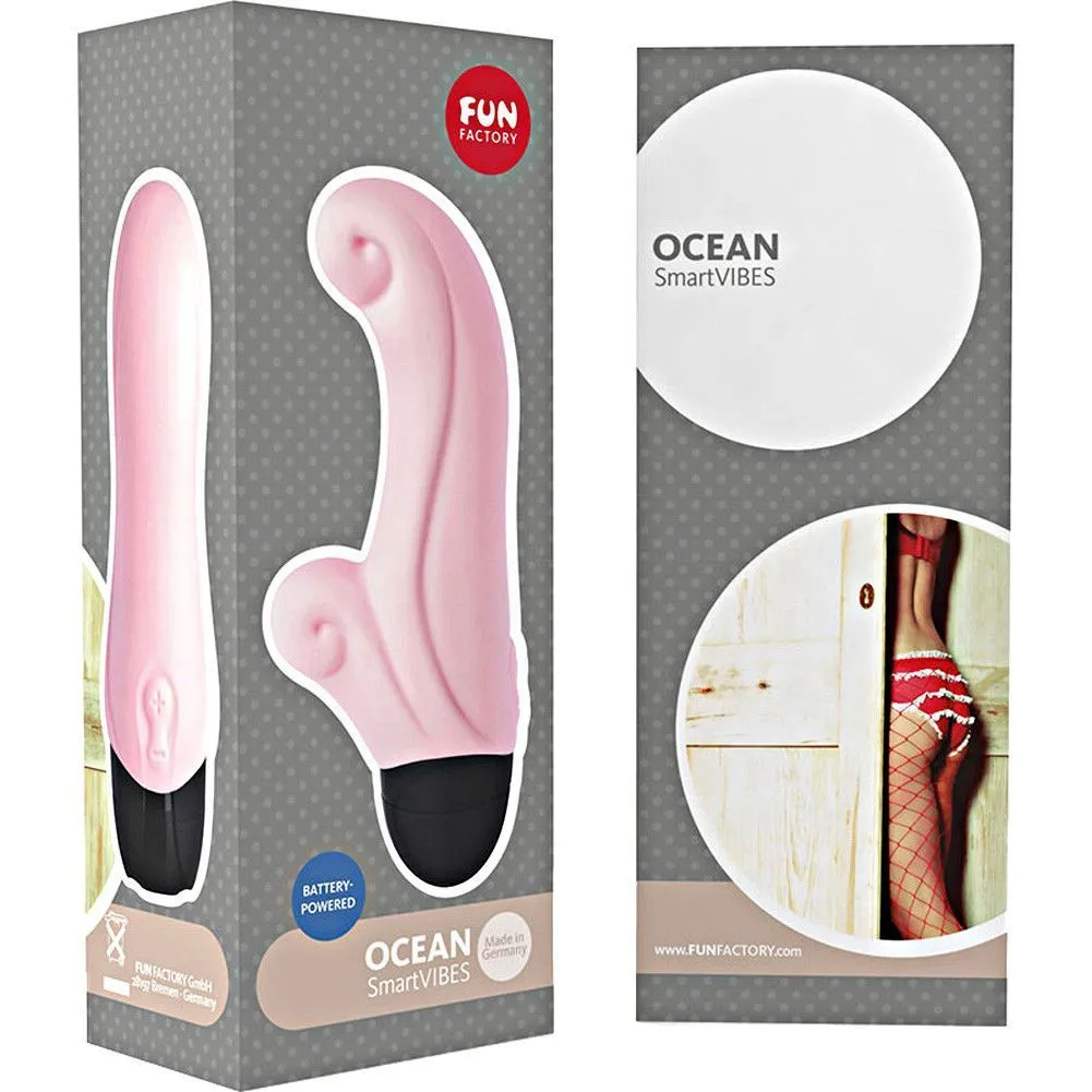 вибратор fun factory ocean, нежно-розовый в СПб