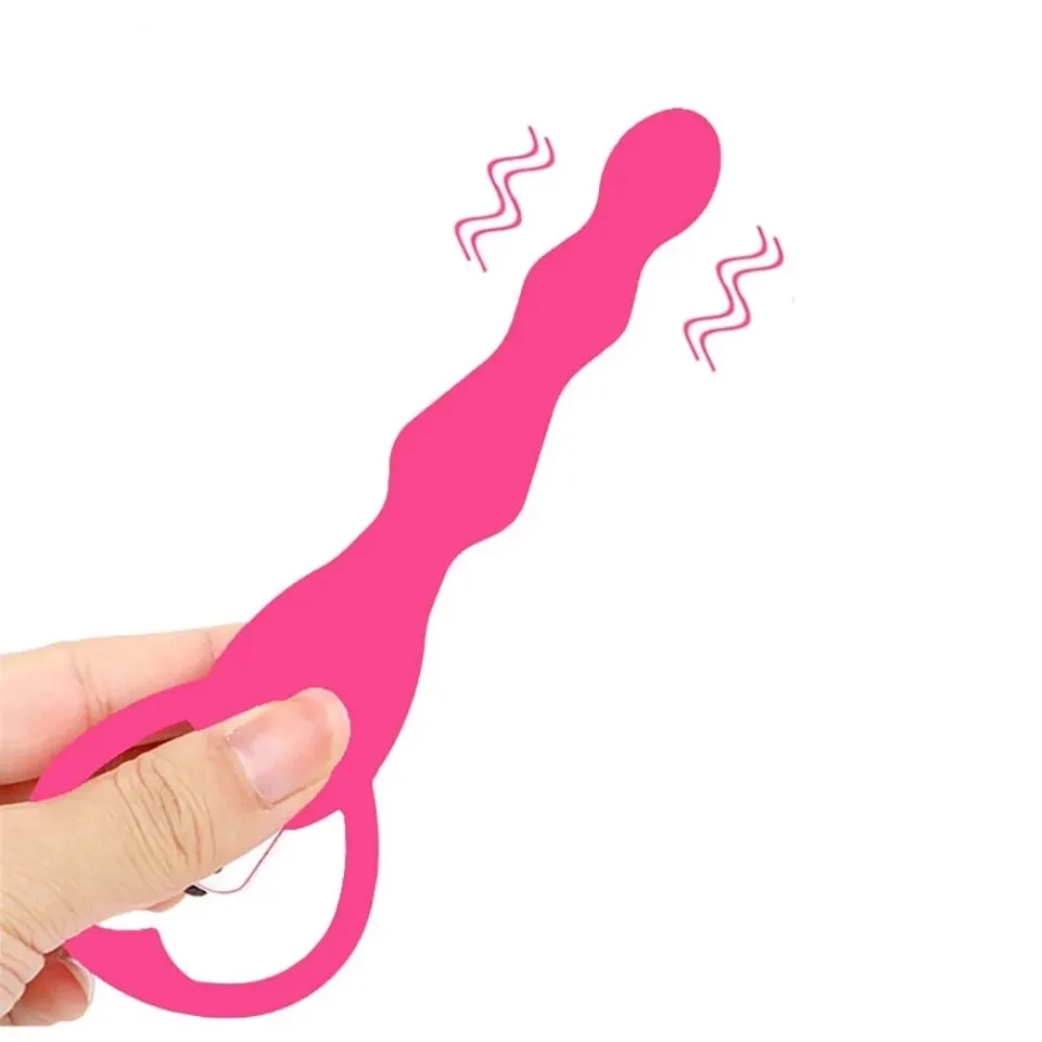 анальный вибростимулятор розовый 16х2см 47496-mm в СПб