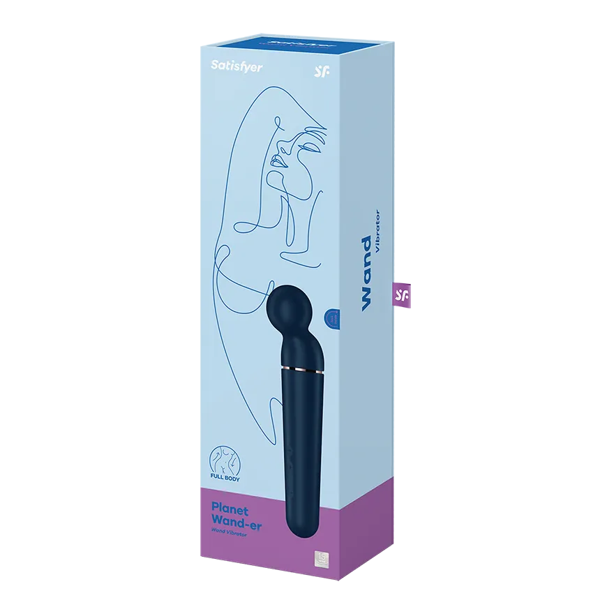 вибромассажер satisfyer planet wand-er blue + rosegold 018560sa в СПб