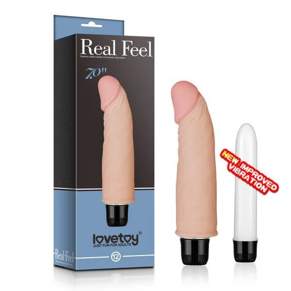 вибратор lovetoy real feel realistic, телесный в СПб