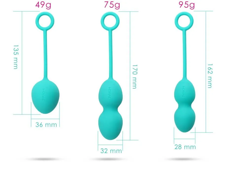 вагинальные шарики svakom nova ball, зеленые в СПб