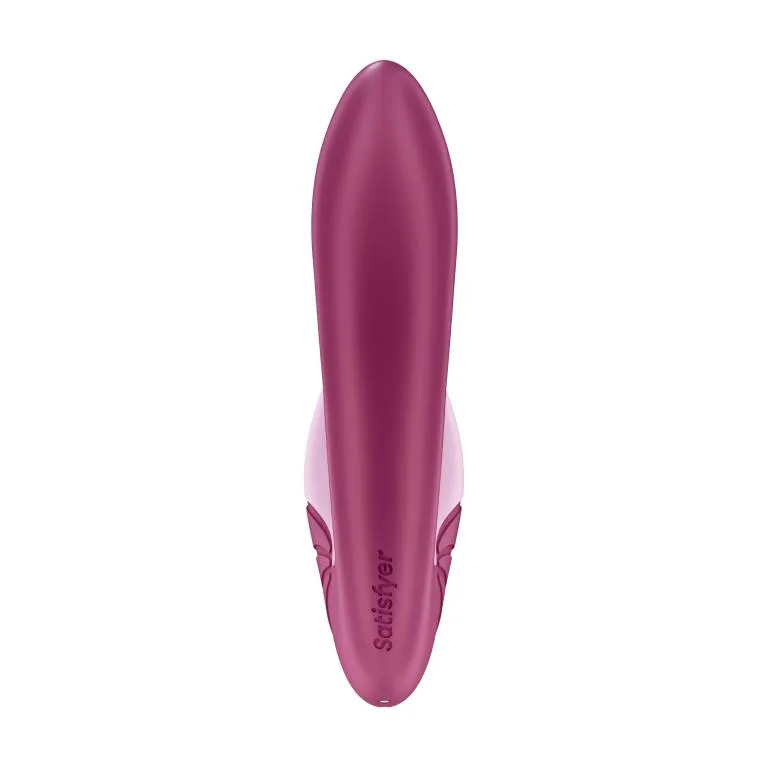 вибратор с вакуумным стимулятором satisfyer supernova (ягодный) в СПб
