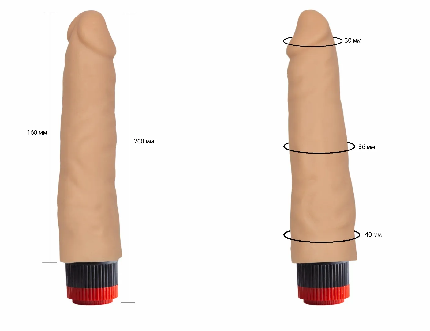 вибратор гелевый 117100ru в СПб