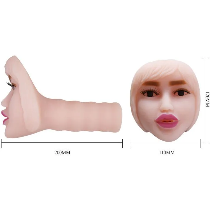 мастурбатор лицо с вибрацией baile passion lady в СПб