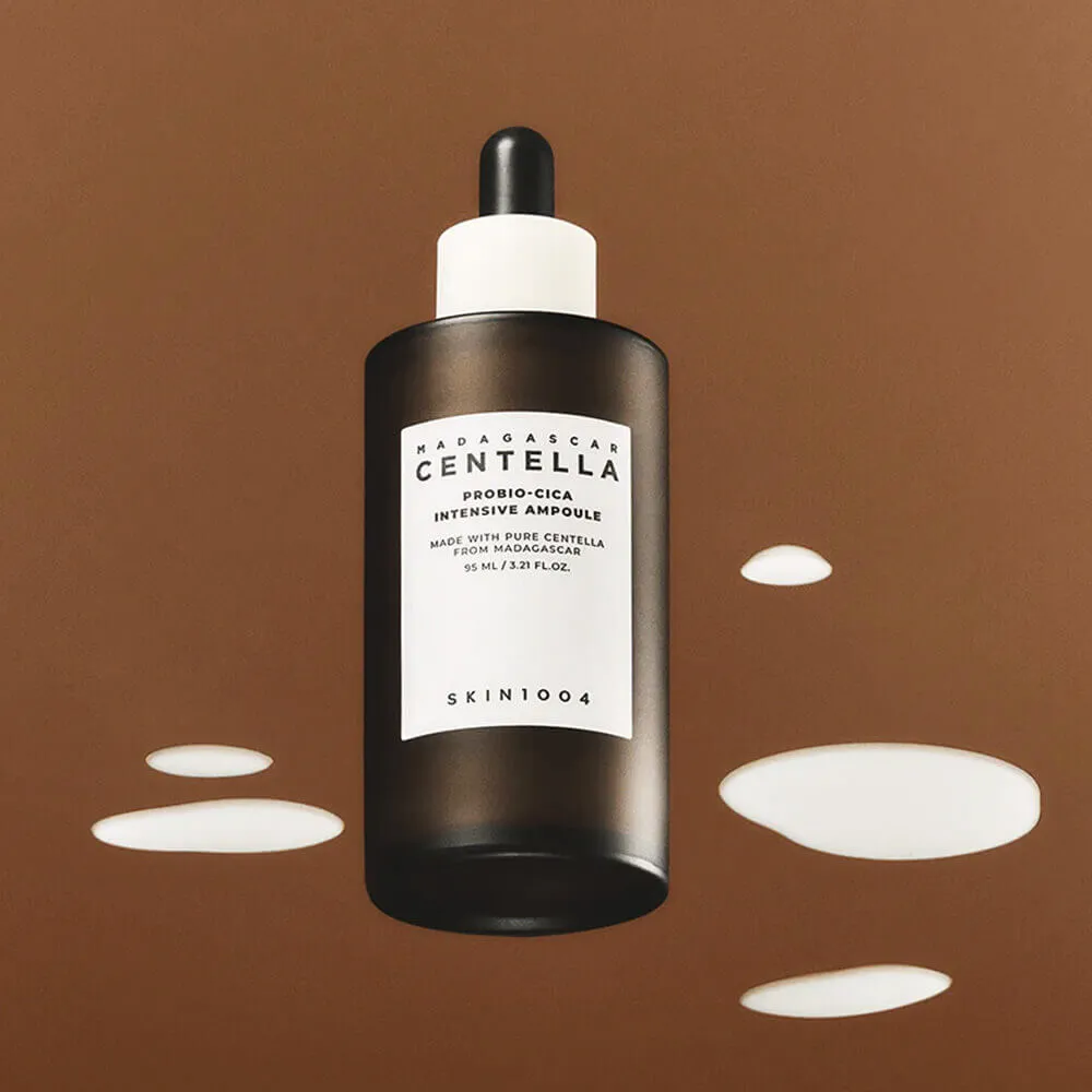 skin1004 madagascar centella probio-cica intensive ampoule, сыворотка с пробиотиками 50 мл в СПб