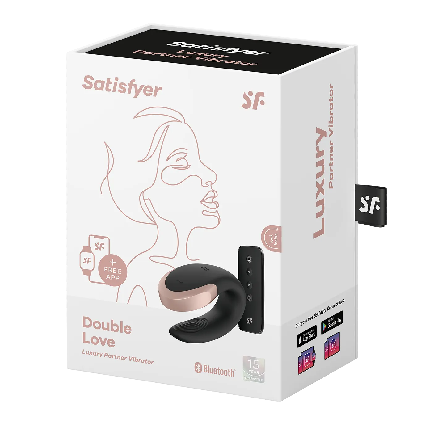 вибратор для пар satisfyer double love, белый в СПб