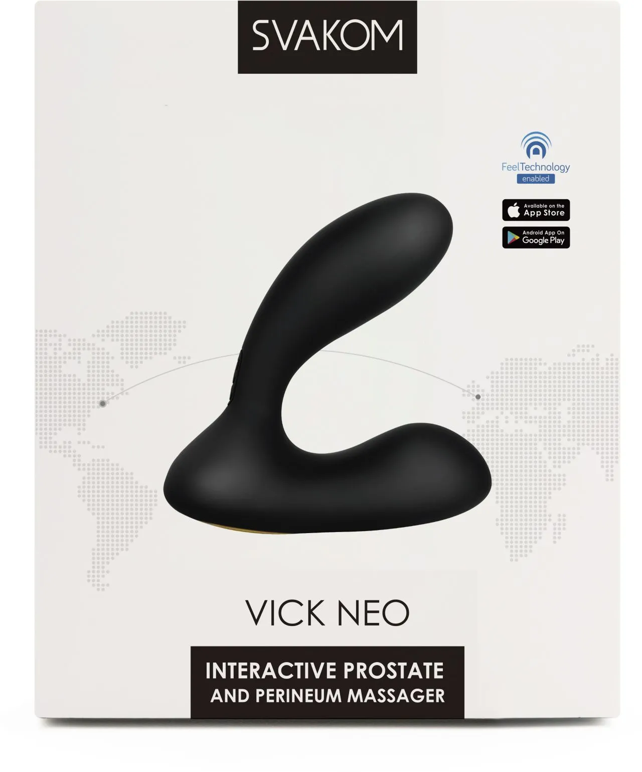 интерактивный вибромассажер простаты и промежности vick neo в СПб