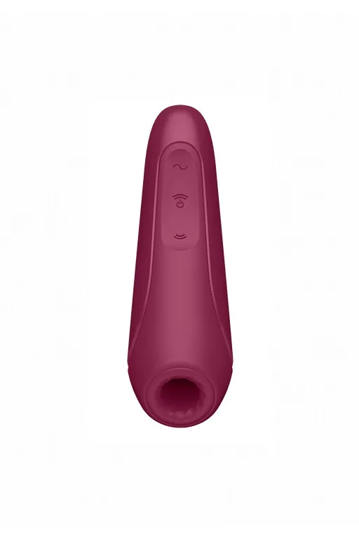 вакуумный массажер с вибрацией satisfyer curvy 1 plus rose red 001821sa в СПб