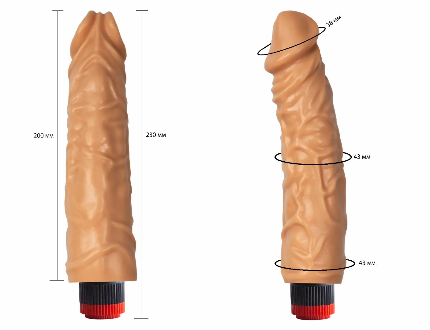 вибратор гелевый 110500ru в СПб