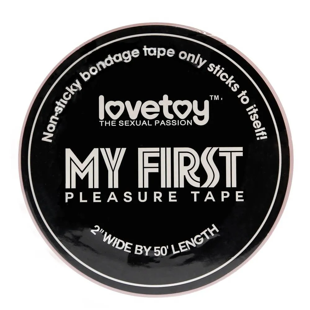 лента для фиксации lovetoy my first, розовая, 15 м в СПб
