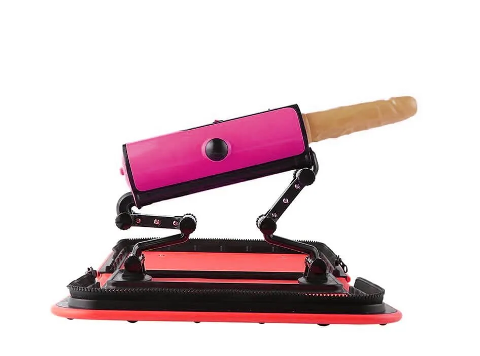 секс-машина в сумке pinkrabbit 310-x5, красная в СПб