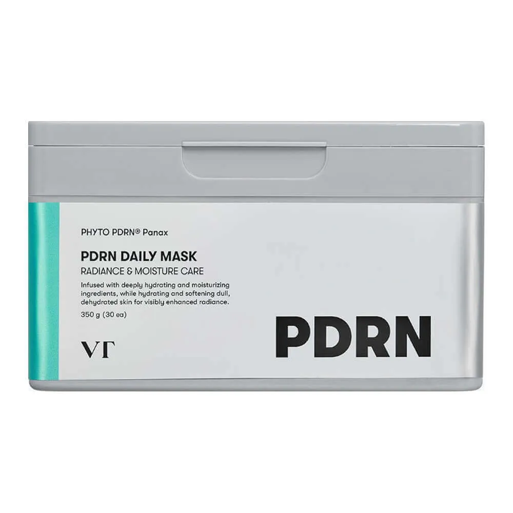 vt cosmetics pdrn daily mask 30ea, набор тканевых масок с пдрн для сияния кожи 30 шт(350 г) в СПб