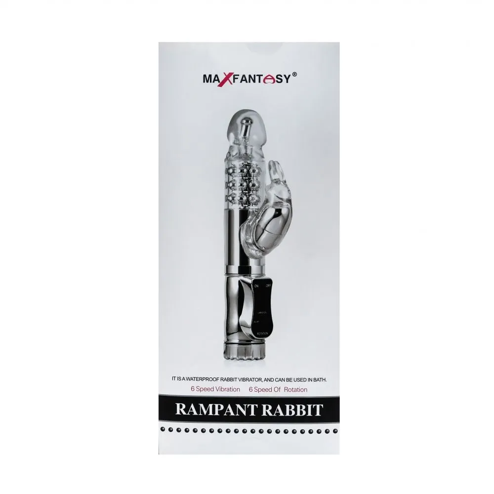 вибратор lovetoy max fantasy rampant rabbit, прозрачный в СПб