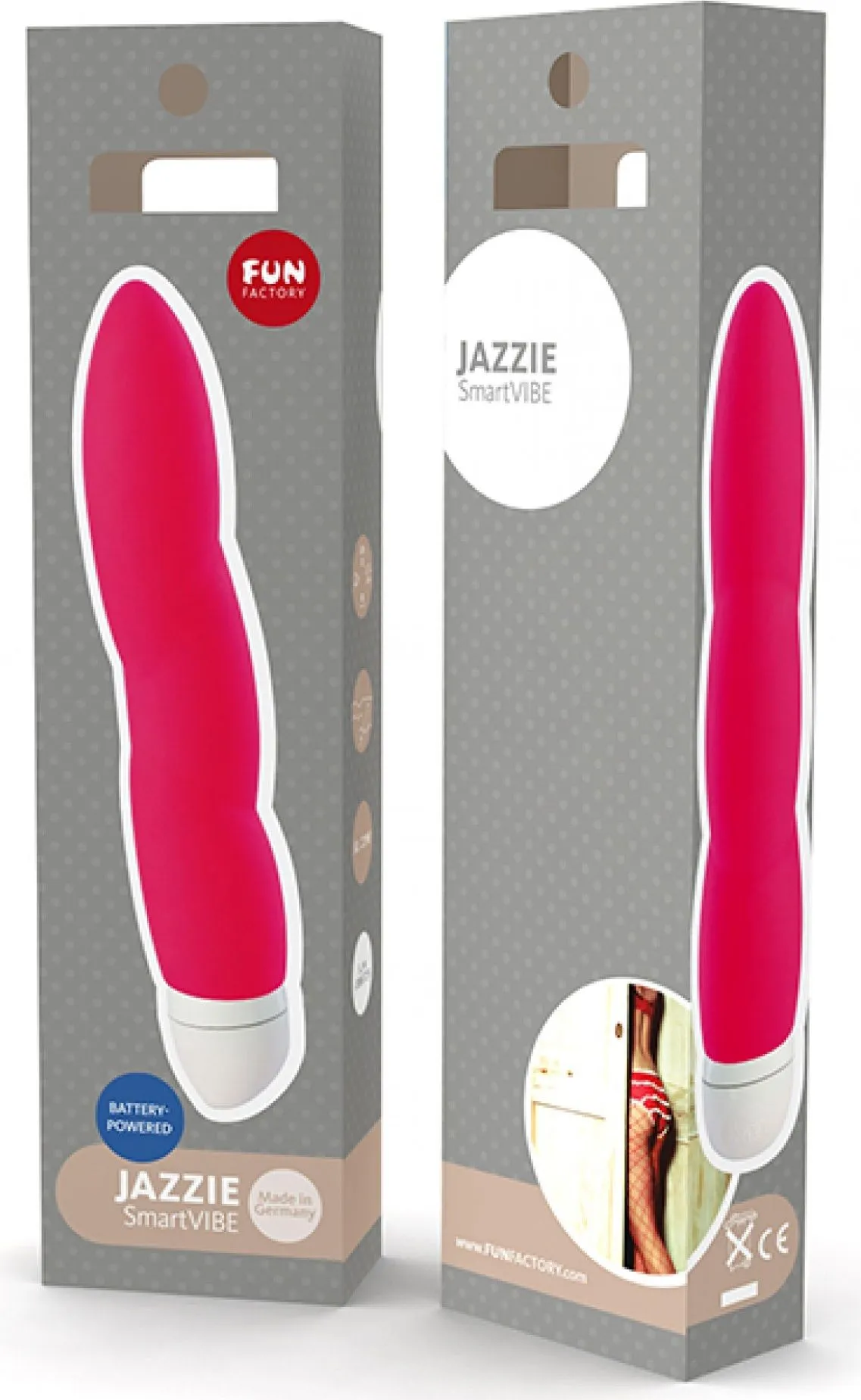 вибратор fun factory jazzie, розовый в СПб