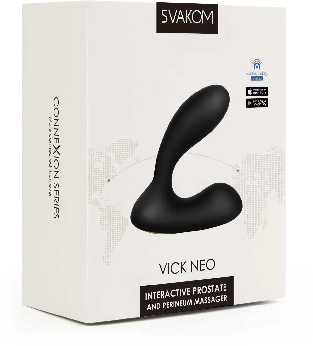 интерактивный вибромассажер простаты и промежности vick neo в СПб