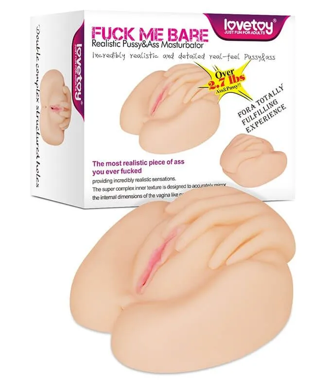 мастурбатор lovetoy fuck me bare realistic, телесный в СПб