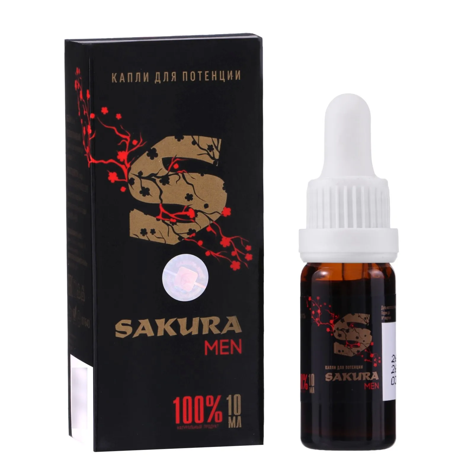 капли sakura men, мужская сила, 10 мл  в СПб