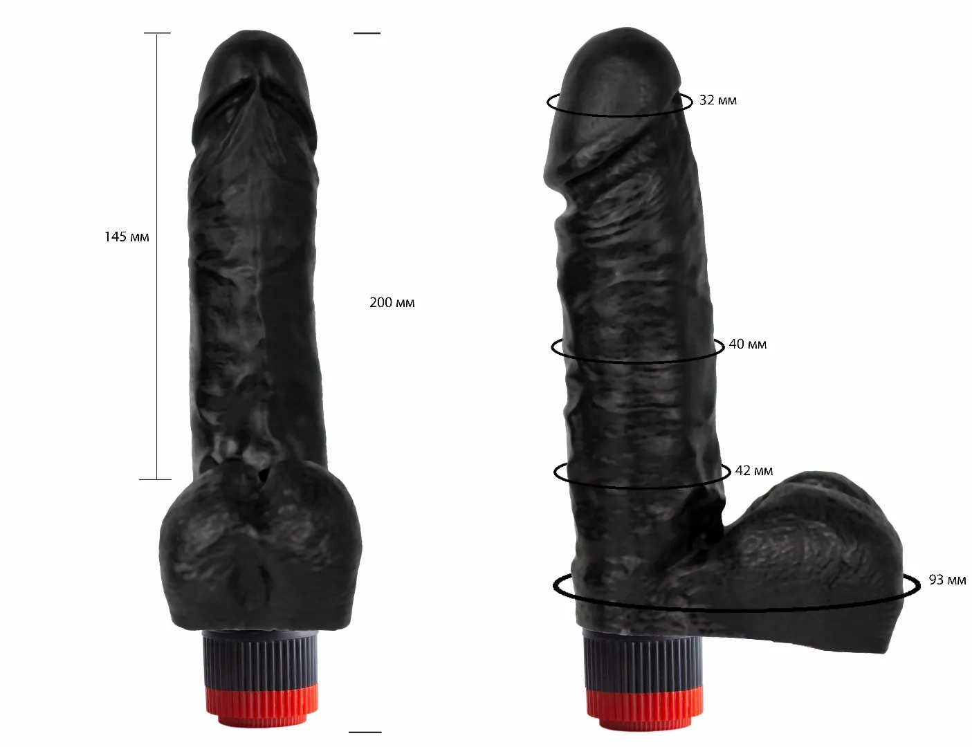 вибромассажер черный  411400ru в СПб