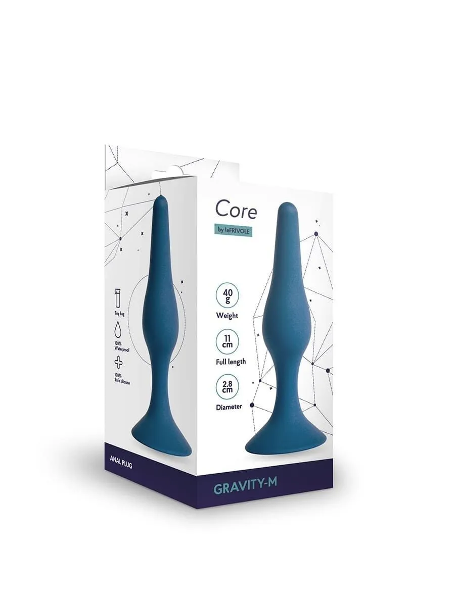 анальная пробка gravity m, кобальт в СПб