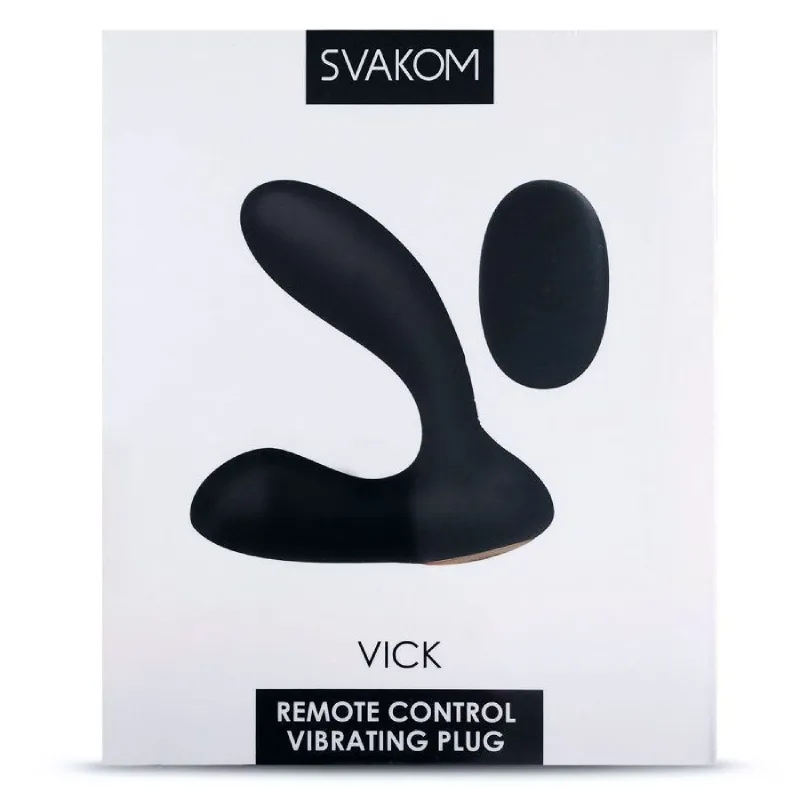 универсальный массажер svakom vick, черный в СПб