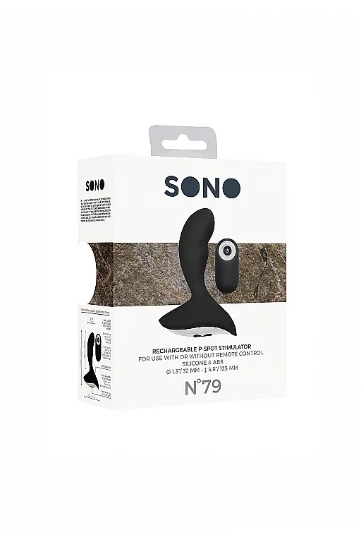 Перезаряжаемый массажер простаты с пультом управления No. 79 - Rechargeable P-Spot Stimulator