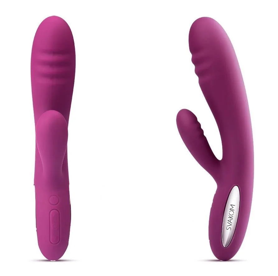 вибратор двойной svakom adonis, фиолетовый в СПб
